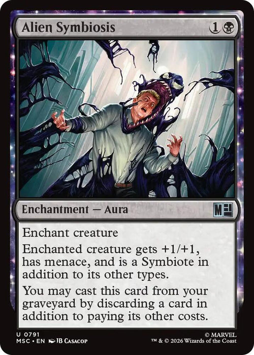 Alien Symbiosis 791 (Commander: Marvel Super Heroes)  - Foil