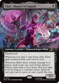 Klaw Master of Sound Extended Art 352 (Commander: Marvel Super Heroes)  - Extended Art 