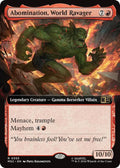 Abomination World Ravager Extended Art 355 (Commander: Marvel Super Heroes) 