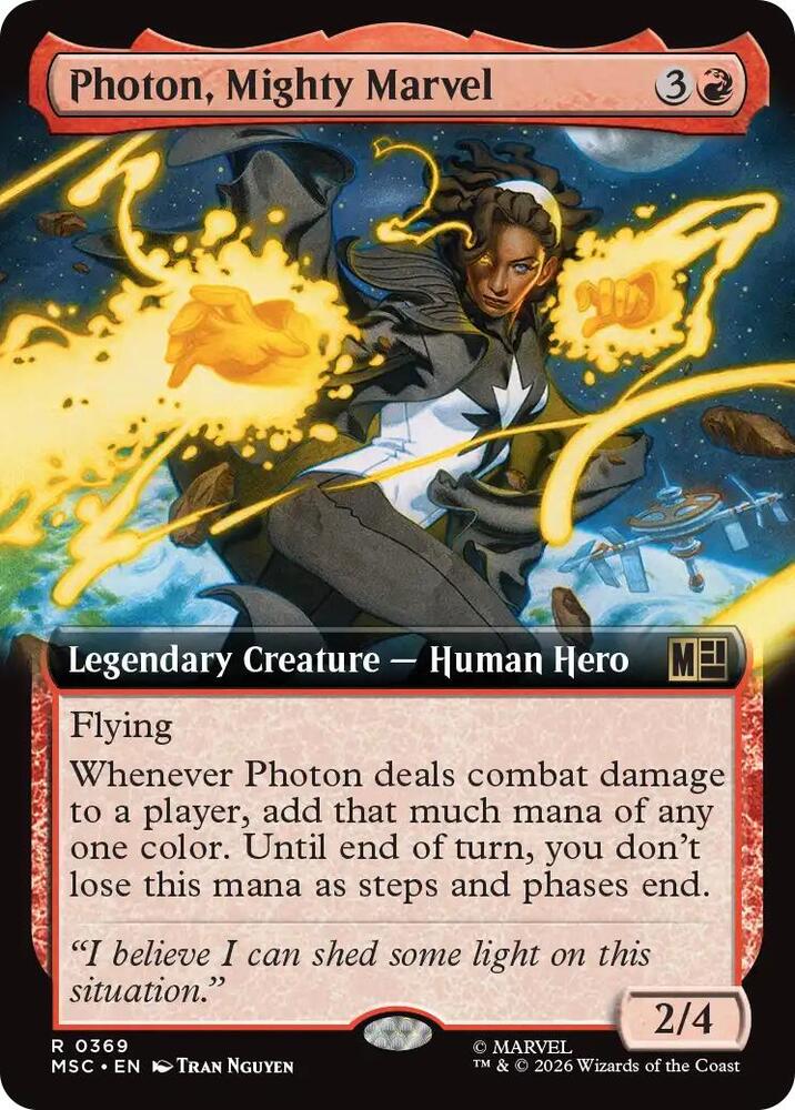 Photon Mighty Marvel Extended Art 369 (Commander: Marvel Super Heroes) 