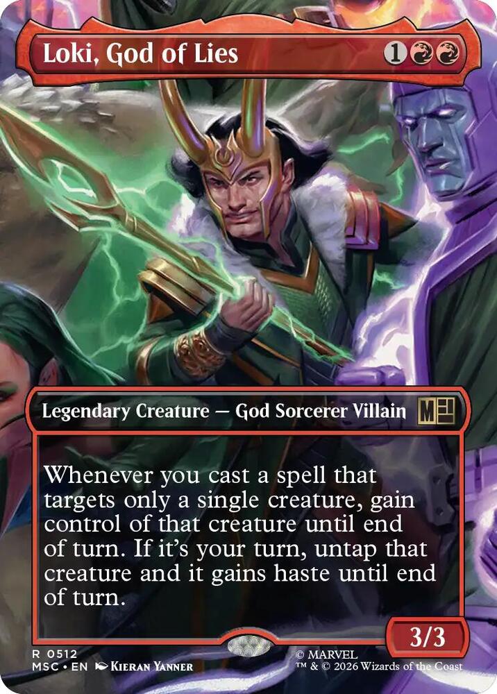 Loki, God of Lies 512 (Commander: Marvel Super Heroes)  - Borderless