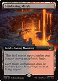 Smoldering Marsh Extended Art 493 (Commander: Marvel Super Heroes)  - Extended Art