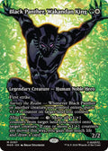 Black Panther, Wakandan King 87 (Marvel Universe Eternal-Legal)  - Borderless Foil