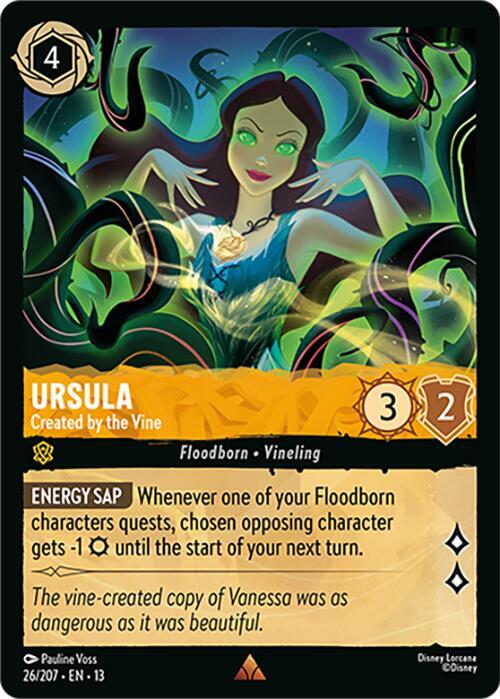Ursula, Created by the Vine 26/207 (Attack of the Vine!) 