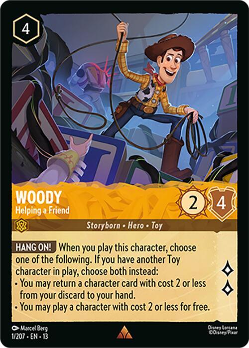 Woody, Helping a Friend 1/204 (Attack of the Vine!) 