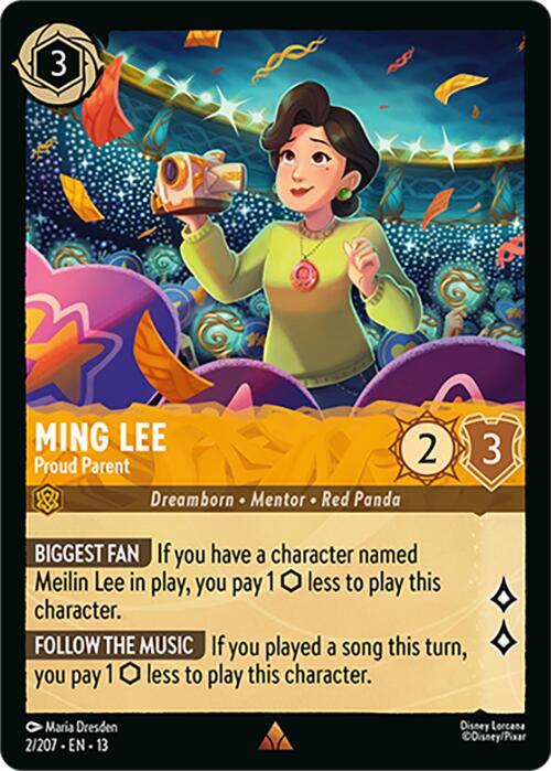 Ming Lee, Proud Parent 2/207 (Attack of the Vine!) 