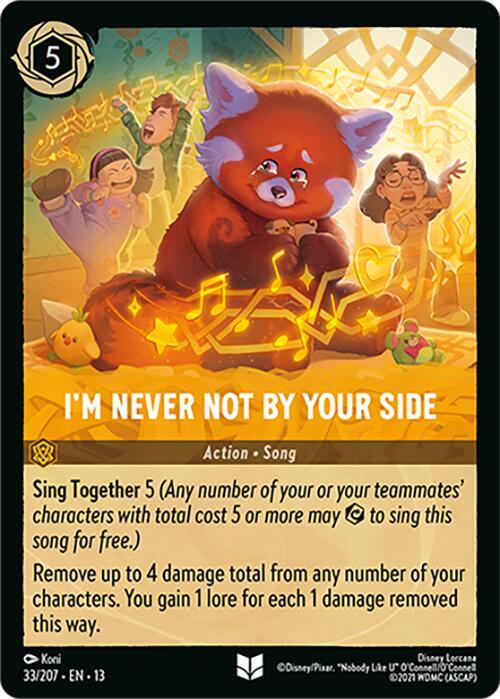 I'm Never Not by Your Side 33/207 (Attack of the Vine!)  - Cold Foil