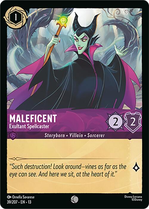 Maleficent, Exultant Spellcaster 39/204 (Attack of the Vine!) 