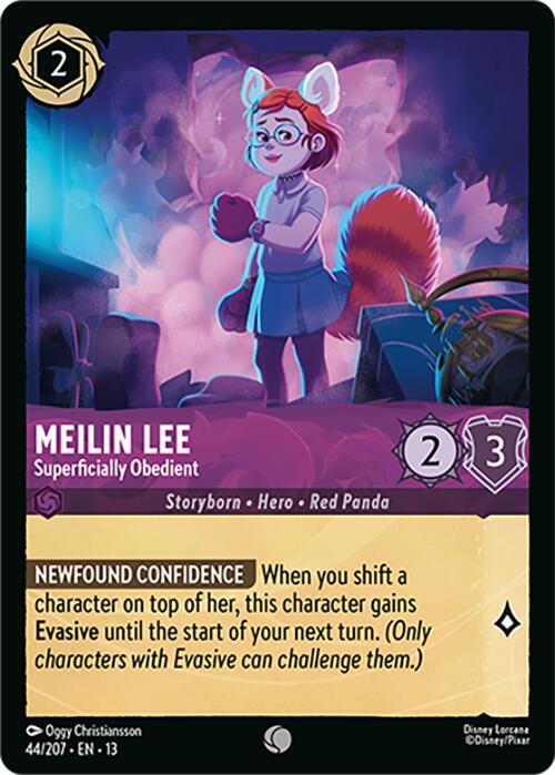 Meilin Lee, Superficially Obedient 44/204 (Attack of the Vine!) 