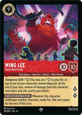Ming Lee, Giant Red Panda 129/207 (Attack of the Vine!) 