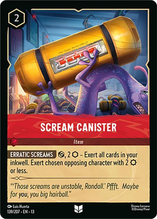 Scream Canister 139/204 (Attack of the Vine!) 
