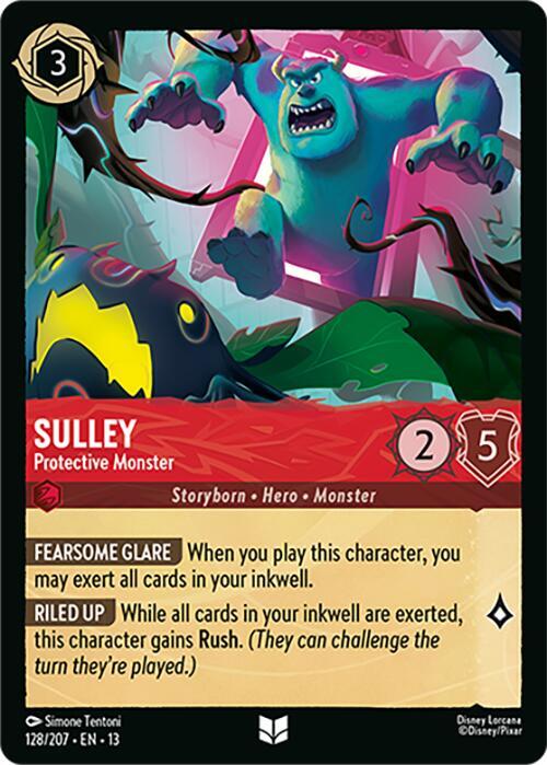 Sulley, Protective Monster 128/204 (Attack of the Vine!) 