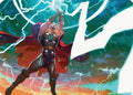 Lightning Strike Art Card 11 (Art Series: Marvel Super Heroes) 