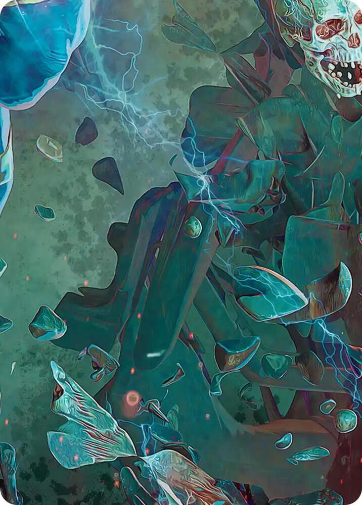 Thanos the Mad Titan Art Card 6 9 6 (Art Series: Marvel Super Heroes) 