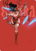Elektra Daughter of the Hand 25 (Art Series: Marvel Super Heroes) 