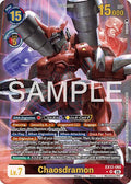 Chaosdramon Alternate Art EX12-060 UR (Digital World Shambala)  - Foil