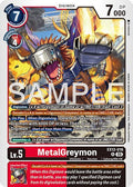 MetalGreymon EX12-016 R (Digital World Shambala)  - Foil