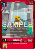 Agumon Limited Foil EX12-005 U (Digital World Shambala)  - Foil