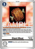 Giant Meat Limited Foil EX12-073 C (Digital World Shambala)  - Foil