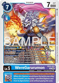 WereGarurumon EX12-032 R (Digital World Shambala)  - Foil