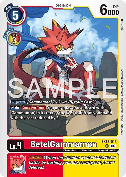 BetelGammamon EX12-013 C (Digital World Shambala) 
