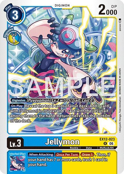 Jellymon EX12-023 R (Digital World Shambala)  - Foil