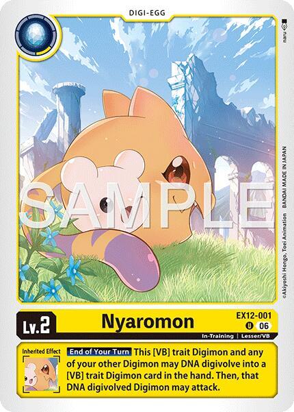 Nyaromon EX12-001 U (Digital World Shambala) 