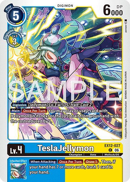 TeslaJellymon EX12-027 C (Digital World Shambala) 