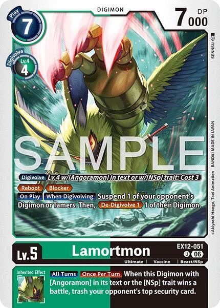 Lamortmon EX12-051 U (Digital World Shambala) 