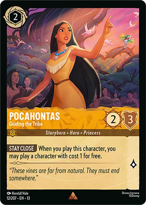 Pocahontas, Guiding the Tribe 12/204 (Attack of the Vine!) 