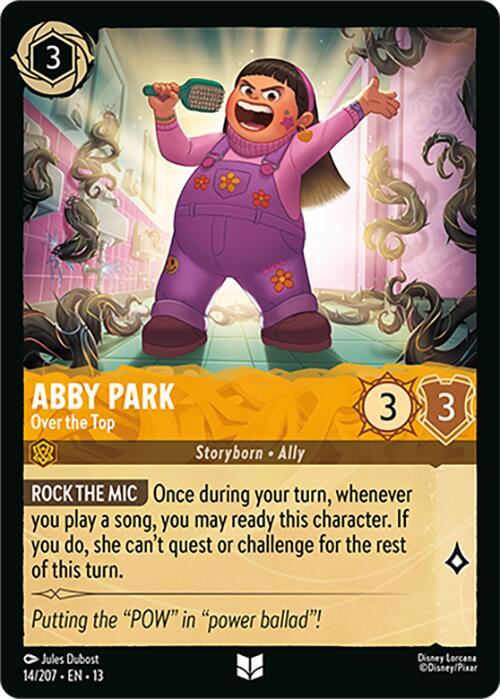 Abby Park, Over the Top 14/204 (Attack of the Vine!) 