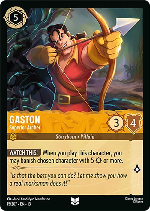 Gaston, Superior Archer 15/207 (Attack of the Vine!) 