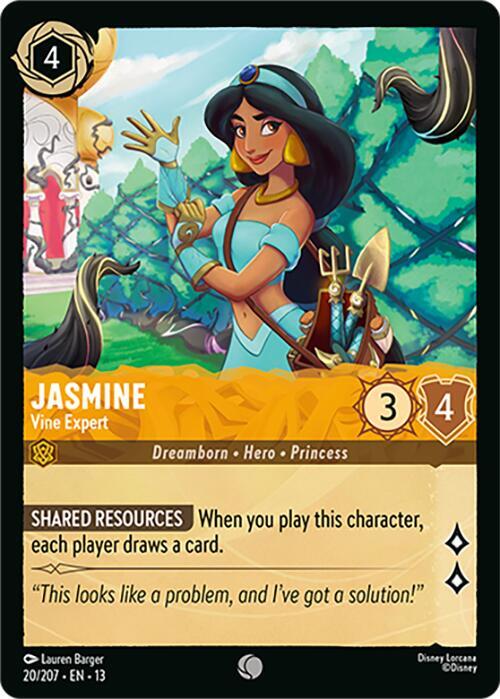 Jasmine, Vine Expert 20/207 (Attack of the Vine!) 