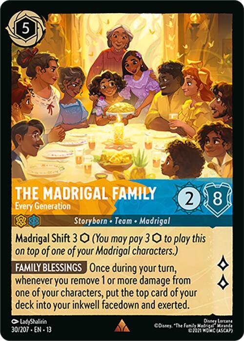 The Madrigal Family, Every Generation 30/207 (Attack of the Vine!) 