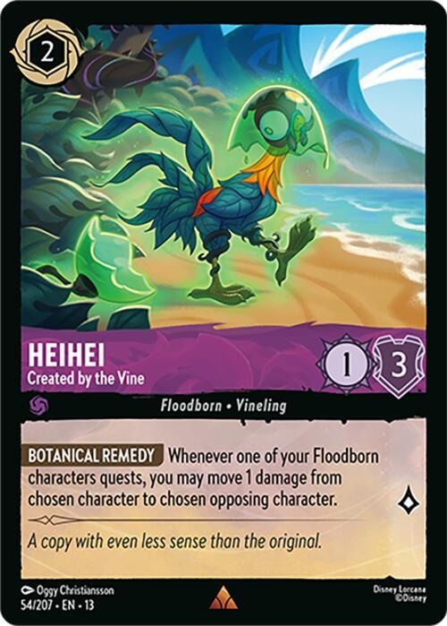 Heihei, Created by the Vine 54/207 (Attack of the Vine!) 