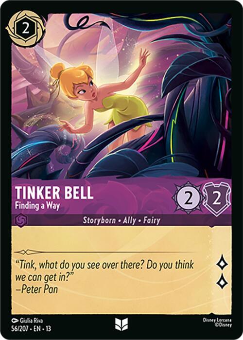 Tinker Bell, Finding a Way 56/207 (Attack of the Vine!) 