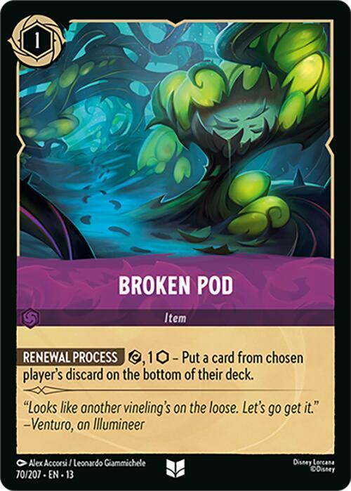 Broken Pod 70/204 (Attack of the Vine!) 