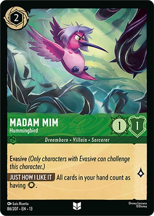 Madam Mim, Hummingbird 86/204 (Attack of the Vine!) 