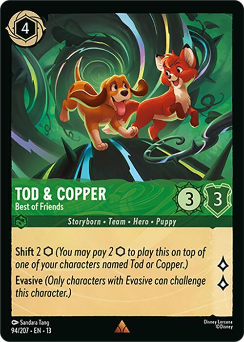 Tod and Copper, Best of Friends 94/204 (Attack of the Vine!) 