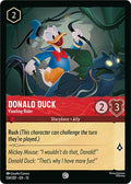 Donald Duck, Vineling Rider 124/207 (Attack of the Vine!)  - Cold Foil
