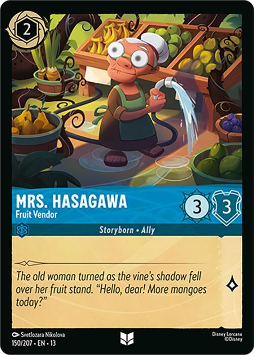 Mrs. Hasagawa, Fruit Vendor 150/204 (Attack of the Vine!) 