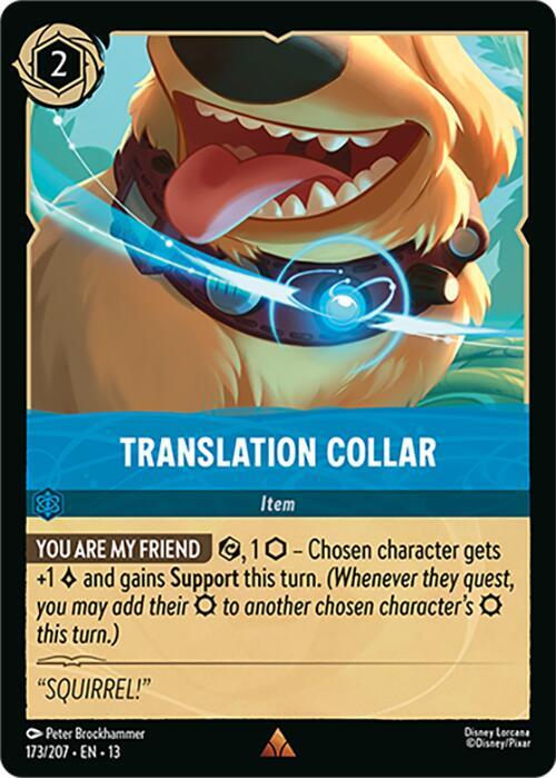Translation Collar 173/207 (Attack of the Vine!) 