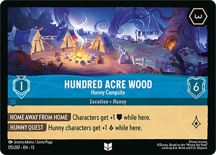 Hundred Acre Wood, Hunny Campsite 175/207 (Attack of the Vine!) 