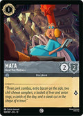 Mata, Meat Hut Waitress 182/204 (Attack of the Vine!)  - Cold Foil