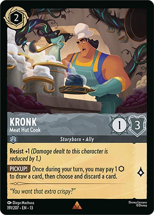 Kronk, Meat Hut Cook 191/207 (Attack of the Vine!) 