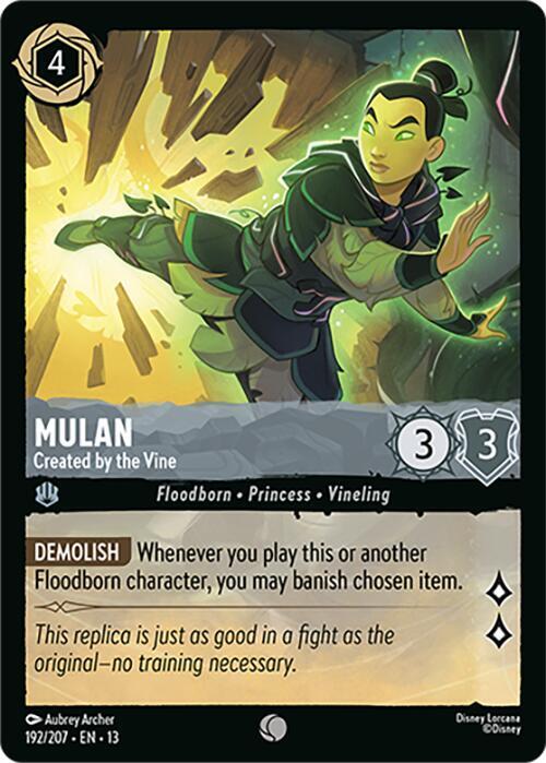 Mulan, Created by the Vine 192/207 (Attack of the Vine!) 
