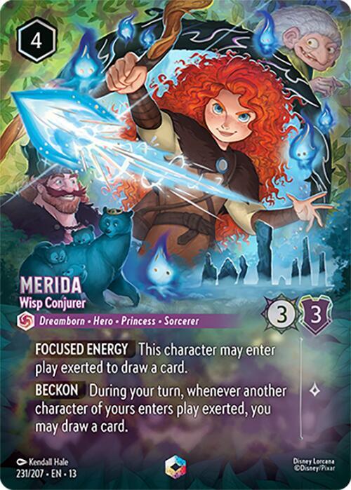 Merida, Wisp Conjurer 231/207 (Attack of the Vine!)  - Holofoil