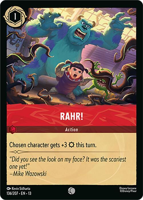 RAHR! 136/204 (Attack of the Vine!)  - Cold Foil