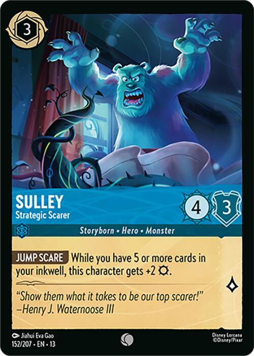 Sulley, Strategic Scarer 152/204 (Attack of the Vine!)  - Cold Foil