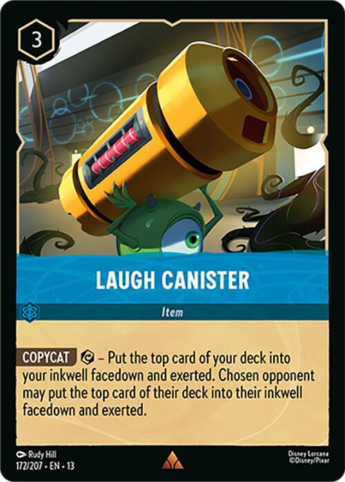 Laugh Canister 172/207 (Attack of the Vine!)  - Cold Foil